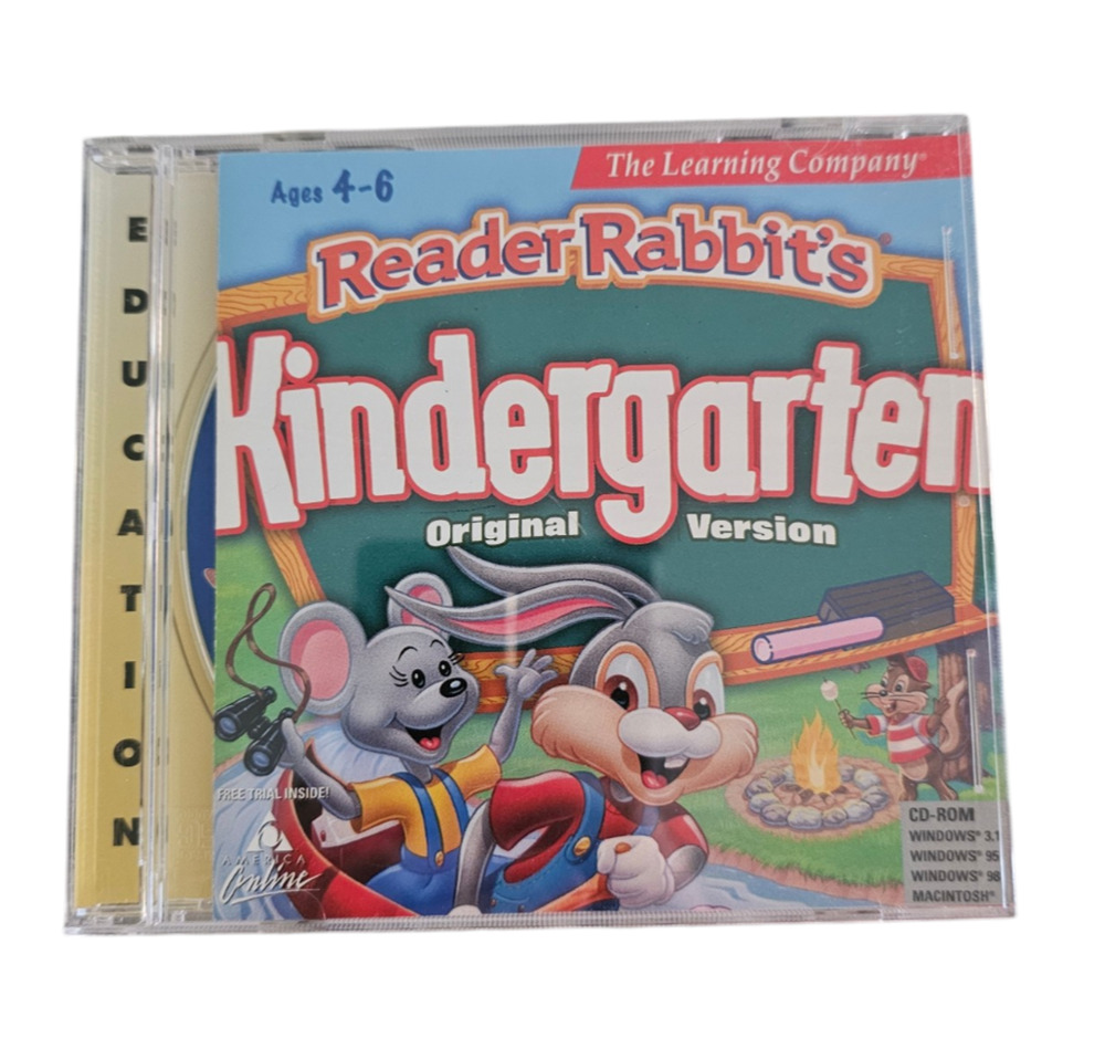 Reader Rabbit Kindergarden PC Game